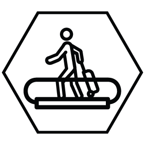 Premium hydraulic platform in operation