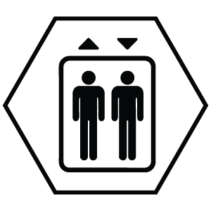 Premium hydraulic platform in operation